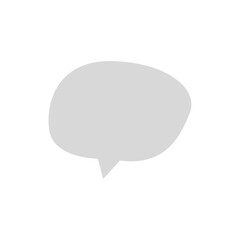 Speech bubble graphic for communication and conversation ideas