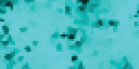 Abstract pixelated turquoise digital design with subtle variations in tone creating a smooth textured background for modern art concepts