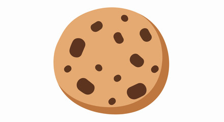 Sweet Delight: A Chocolate Chip Cookie Icon