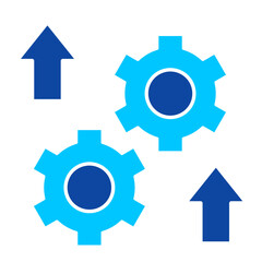 Gear Blue Icon