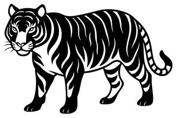 A realistic tiger