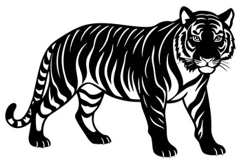 A realistic tiger