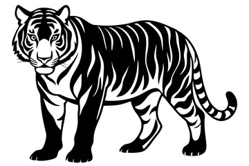 A realistic tiger