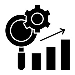 Analytics Black Icon