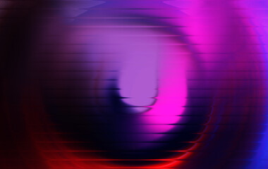 Radiant Oval Pulse | Abstract Horizontal Gradient with Light Reflection | Best for webpage, header design, gaussian blur, glassy texture background