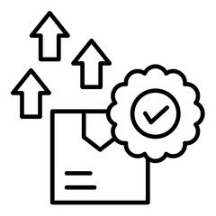 Box-Check Outline Icon