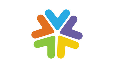 Colorful Company Logo	
