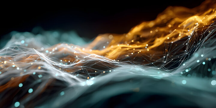 Abstract code and digital network connectivity