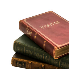 old book isolated on white