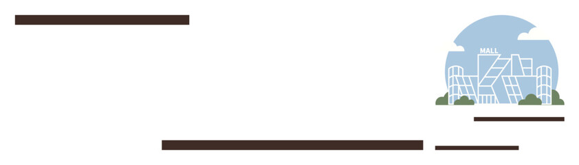 Modern building with abstract design, geometric forms, and earthy tones. Ideal for architecture, urban planning, innovation, design, creativity structural concepts and abstract art. Simple flat