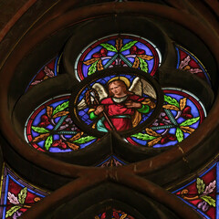 Angel with the crown of thorns