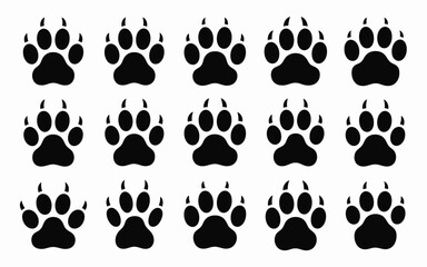 animal paw prints