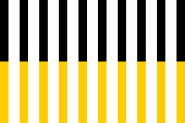 Abstract vertical stripes pattern in black white and yellow, modern geometric background design for decoration, textile, poster, wallpaper or graphic illustration