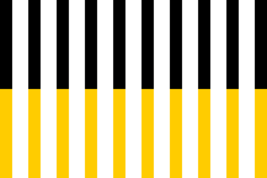 Abstract vertical stripes pattern in black white and yellow, modern geometric background design for decoration, textile, poster, wallpaper or graphic illustration