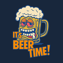 mug of beer, it’s beer time 