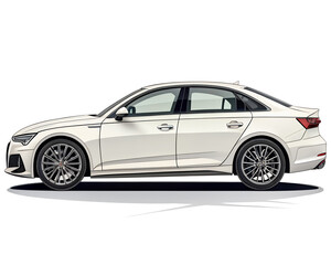 Obraz premium A sedan for day transportation