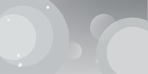 Abstract white and gray gradient color background. Dynamic shapes composition. Eps10 vector