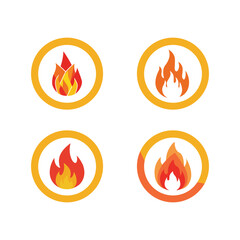 fire icon set