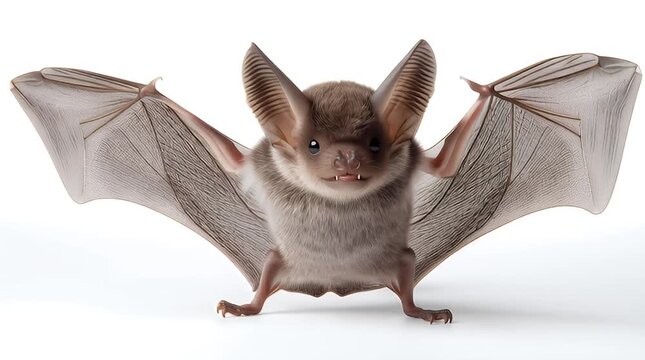 Bat Flying Character Design