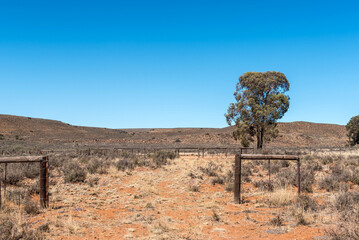 Farm scene on the historic  Postal Route