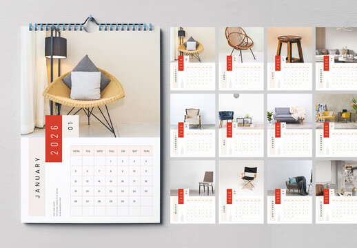 2026 Wall Calendar Layout