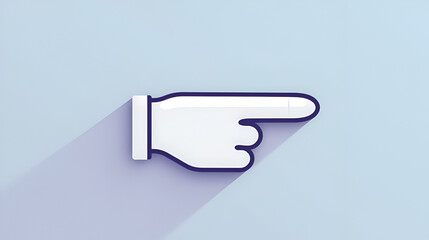 click. hand icon pointer. vector finger pointer