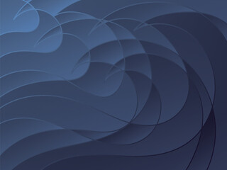 Abstract blue wave pattern background with flowing lines and subtle gradient effects creating a sense of movement and depth for design concepts