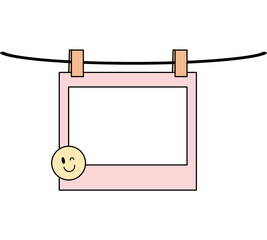 vector illustration of a blank sign