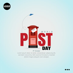 World Post Day, observed on October 9th, celebrates the role of postal services.