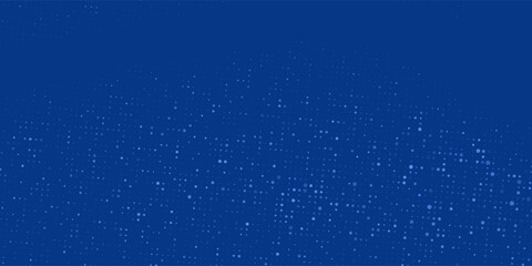 Blue Tech Finance Fintech Background Abstract Pixel Pattern. Abstract Business Tech Science Vector Backdrop.