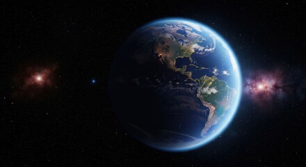 Obraz premium Earth, a celestial sphere