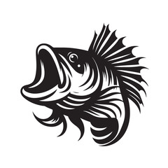 Fish Vector Illustration | Fishing Logo Design