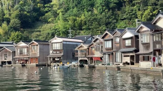 houses on the river