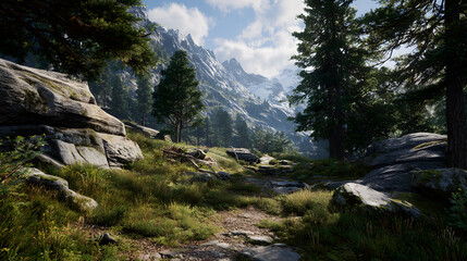 Obraz premium Landscape wallpaper