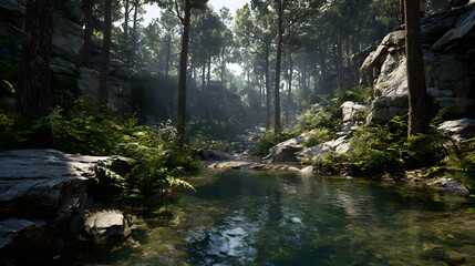 Obraz premium Landscape wallpaper