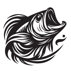 Fish Vector Illustration | Fishing Logo Design
