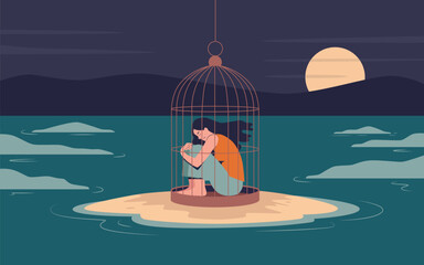 Trapped Soul on a Lonely Island