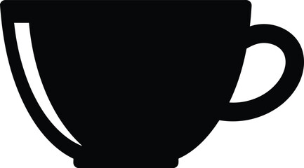 Vector Coffee cup icon vector on a white background Design