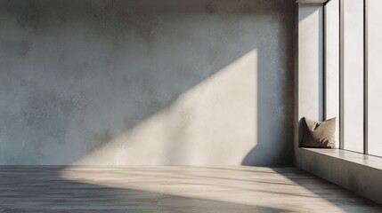 scandinavian. Minimalist Scandinavian interior with clean lines and neutral tones and natural ambient light. lifestyle magazines.