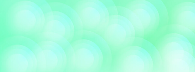 Soft light green abstract background with bokeh circles, perfect for digital design and modern presentations. simple design and gradient mess,