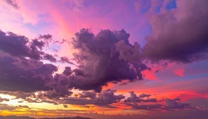 Colorful sunset cloudscape (2)