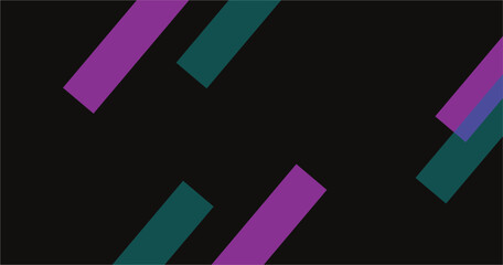 Geometric Abstract Composition with Diagonal Shapes