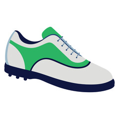  golf shoes isolated on white