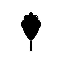 Obraz premium A person in a black outfit walks down a dark hallway