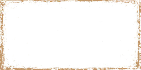 Old paper grunge frame with vintage rope border for illustration or wedding decoration art design