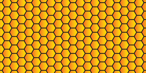 honeycomb pattern vector geometric bee design