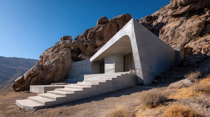 house in the mountains