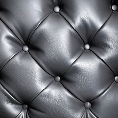 Naklejka premium Dark gray leather upholstery