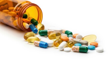 Medication dispensing event pharmacy healthcare content indoor environment close-up view prescription awareness