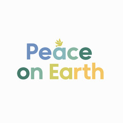 Fototapeta premium Spreading the Spirit of Peace on Earth for a Harmonious World Together